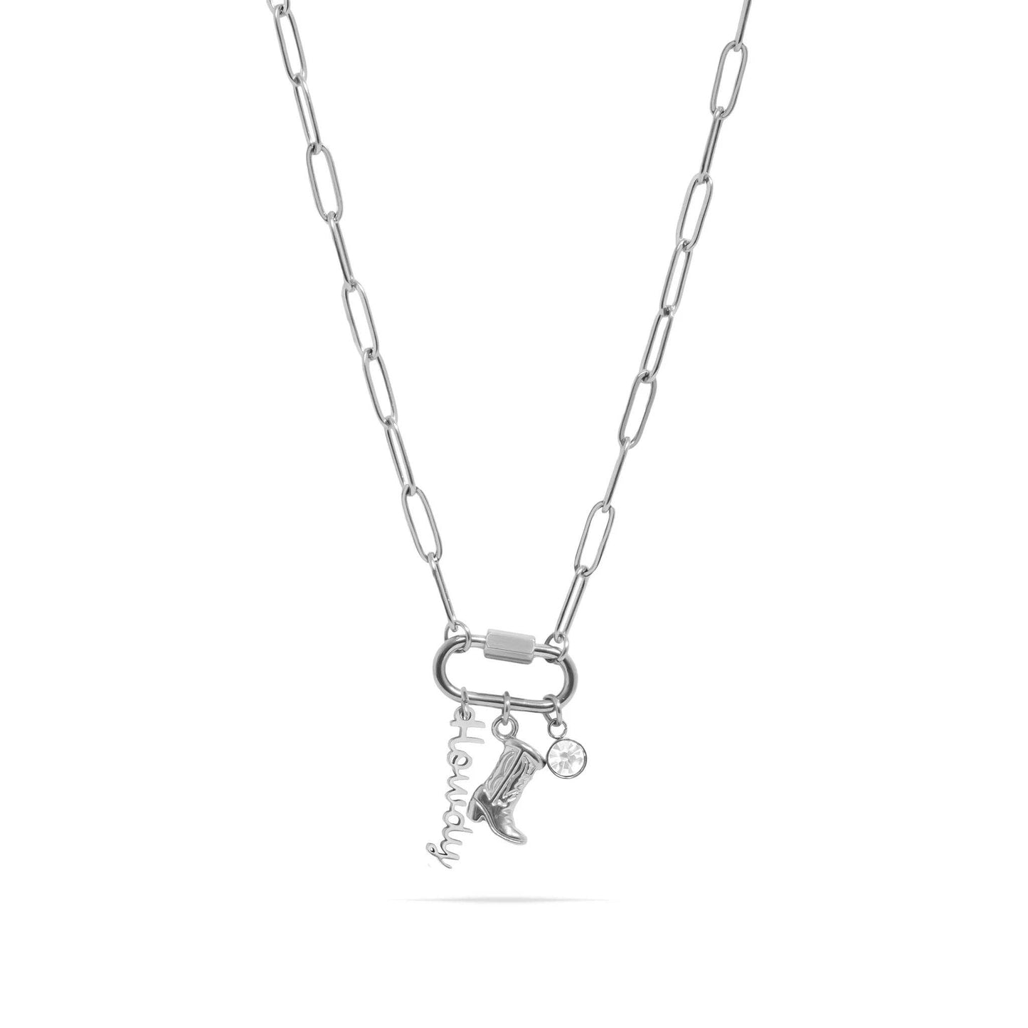 Western Carabiner Necklace