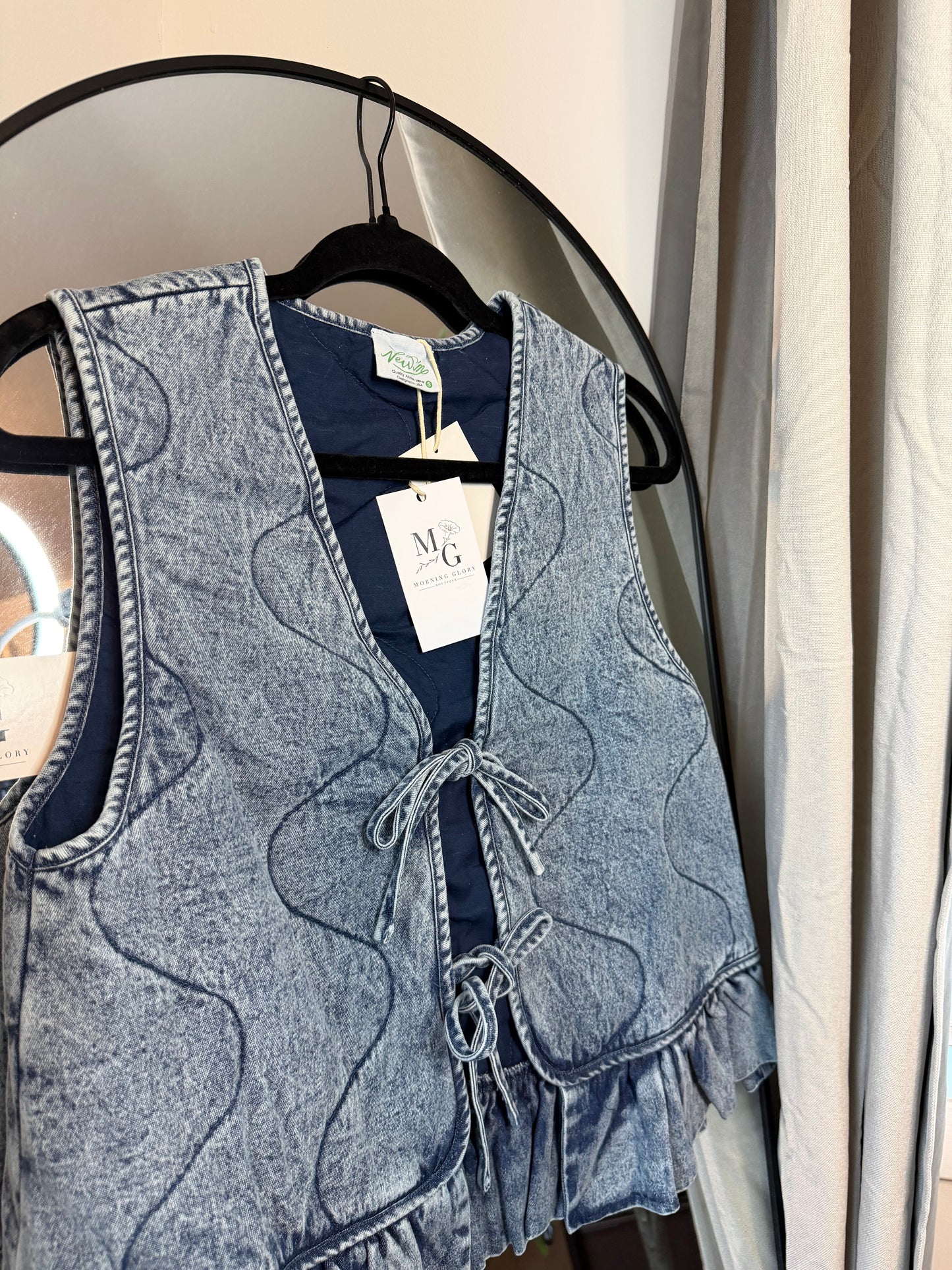 Sarah Denim Vest