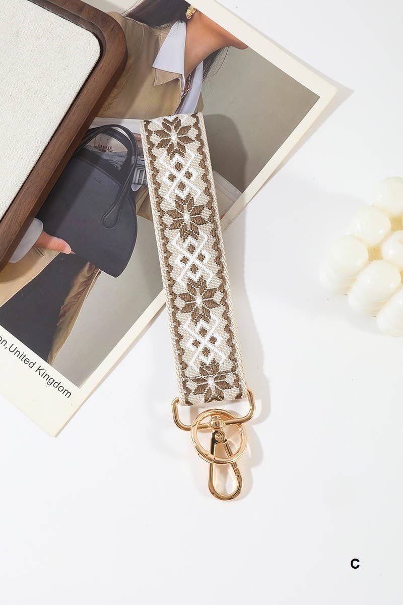 Boho Wristlet Keychains