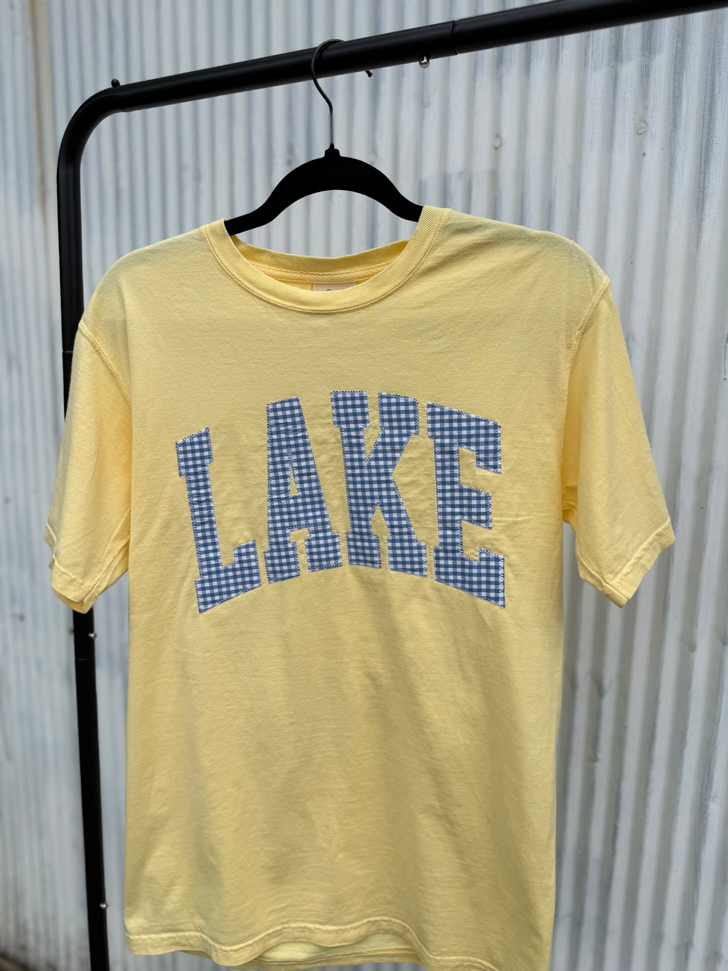 Embroidered "Lake" Tee