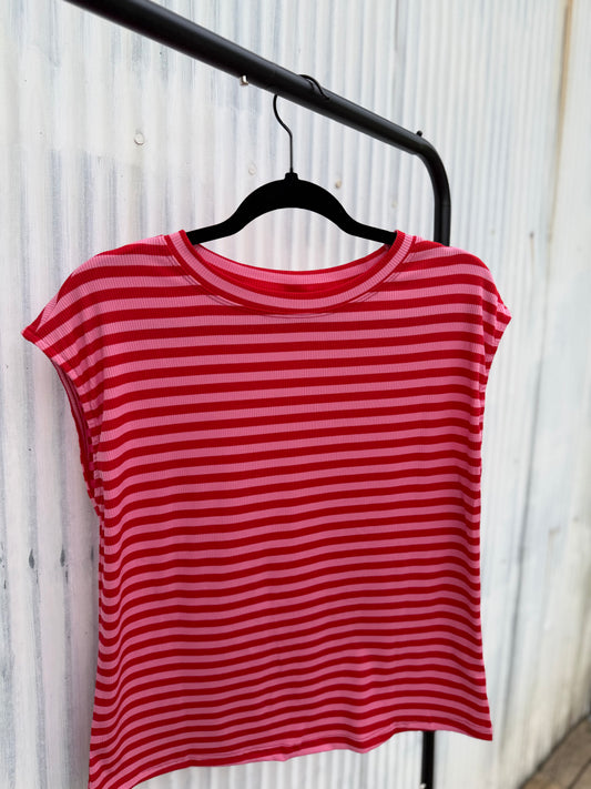 Striped Syd Tee