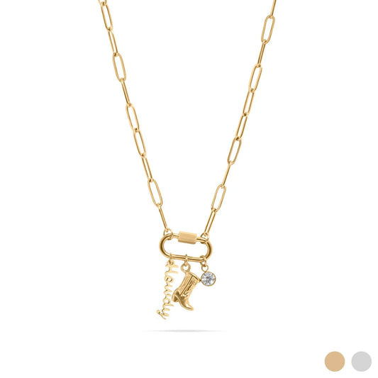 Western Carabiner Necklace
