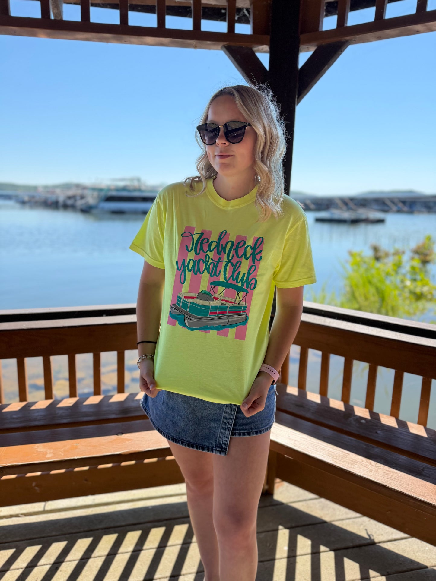 "Redneck Yacht Club" Graphic Tee