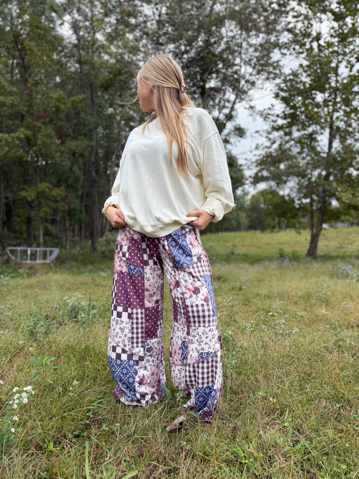 Patchwork Pants