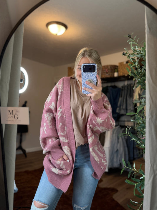 Western Knit Cardigan