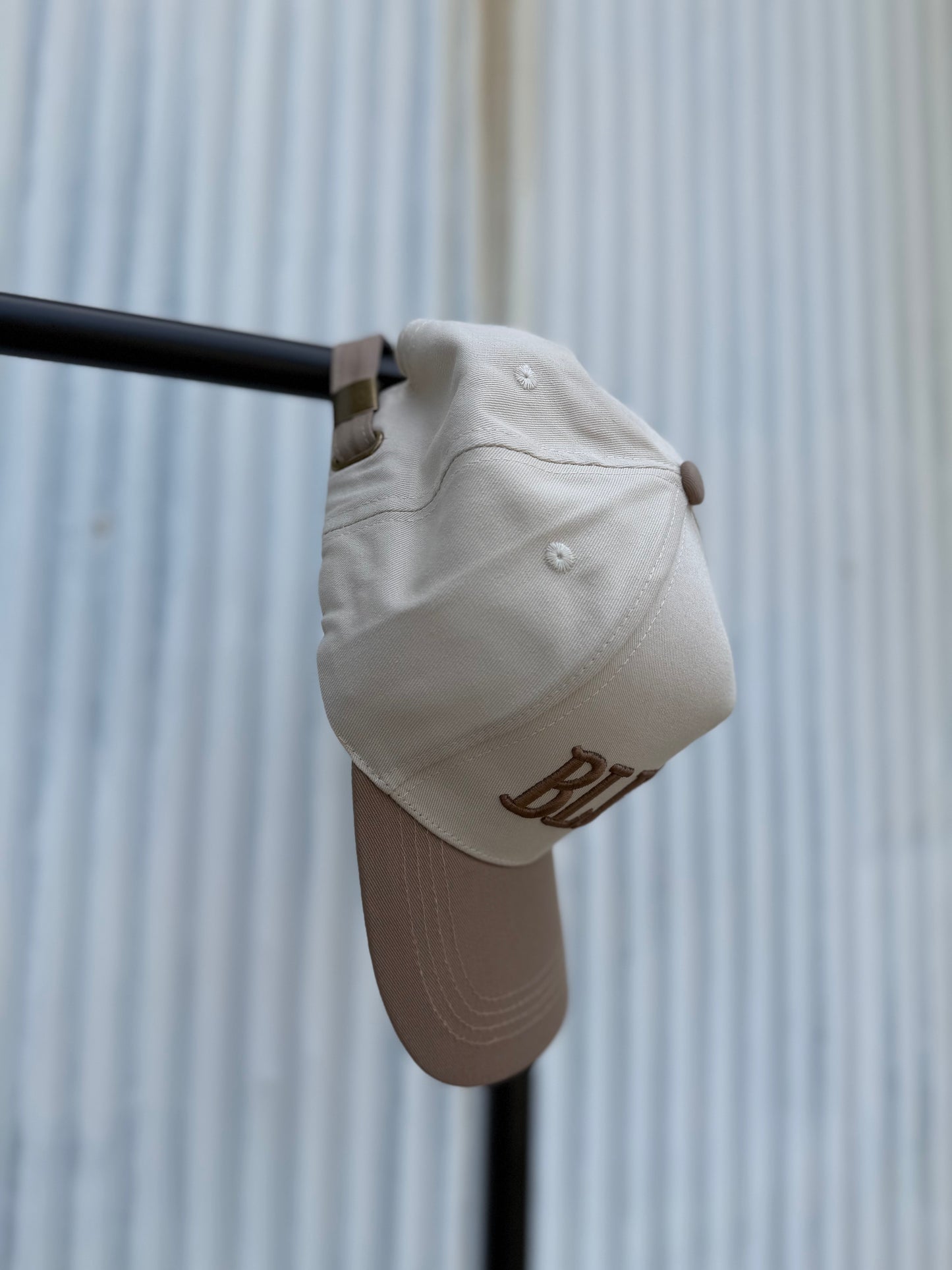 "Blessed" Two-Tone Cotton Hat
