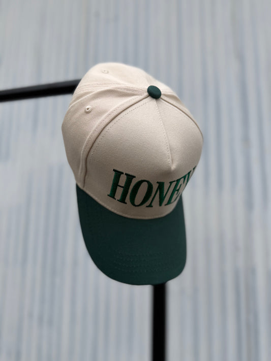 "Honey" Two-Tone Cotton Hat