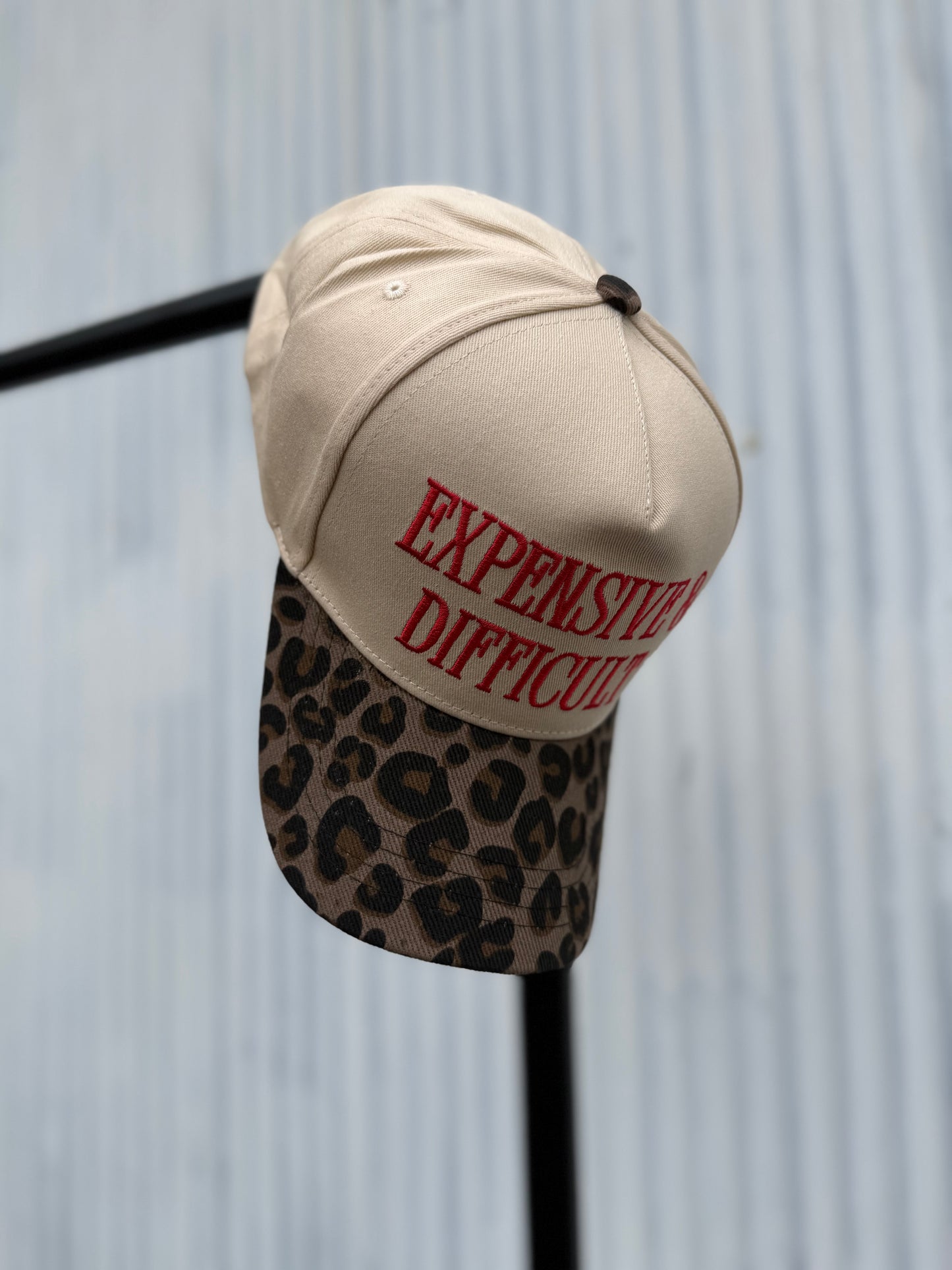 "Expensive & Difficult" Two-Tone Cotton Hat