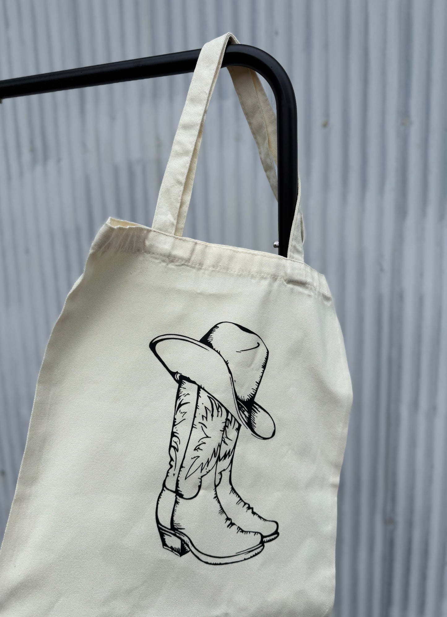 Cowboy Tote Bag