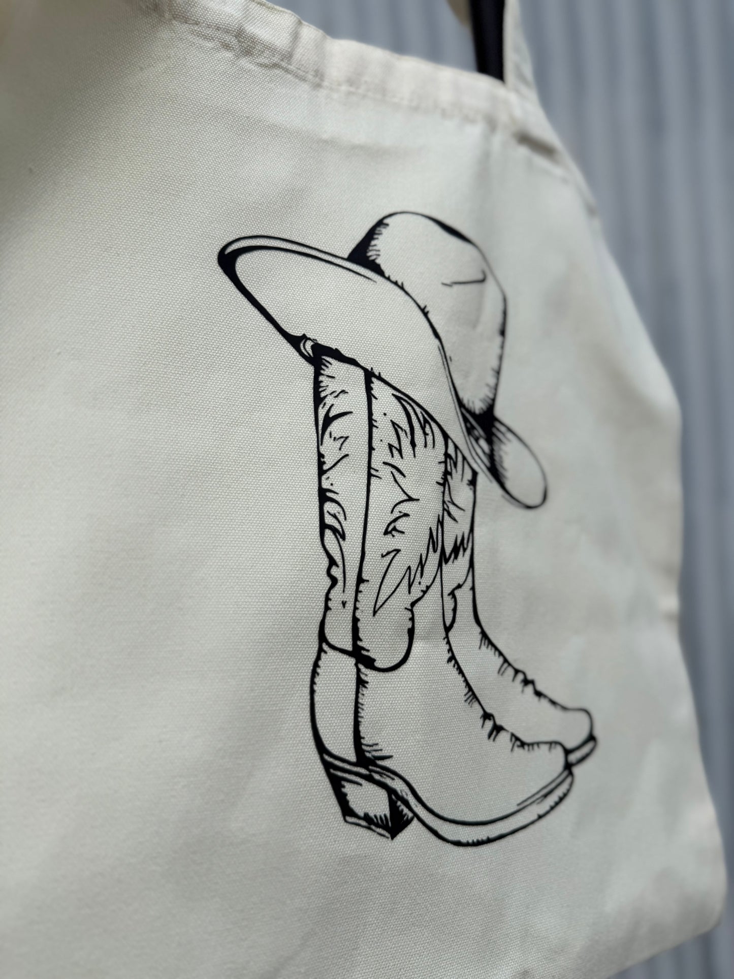 Cowboy Tote Bag