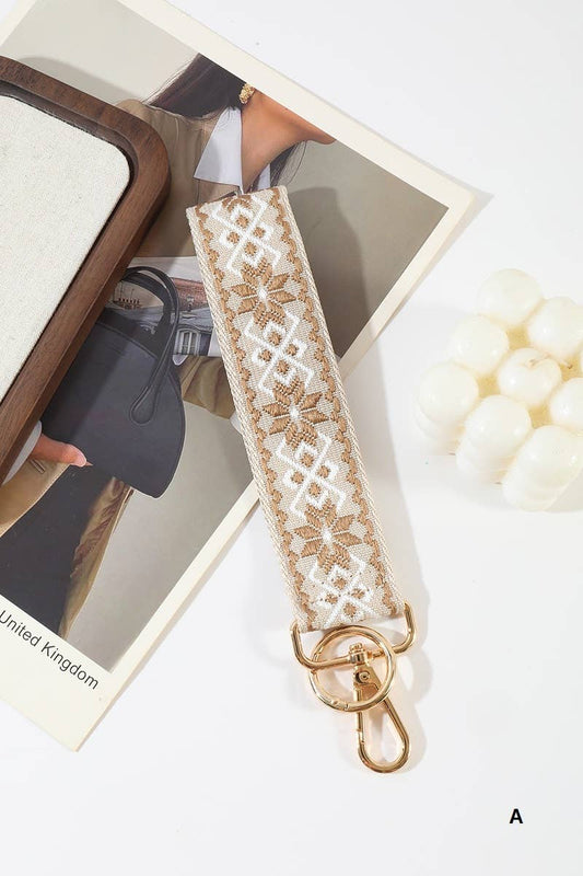 Boho Wristlet Keychains