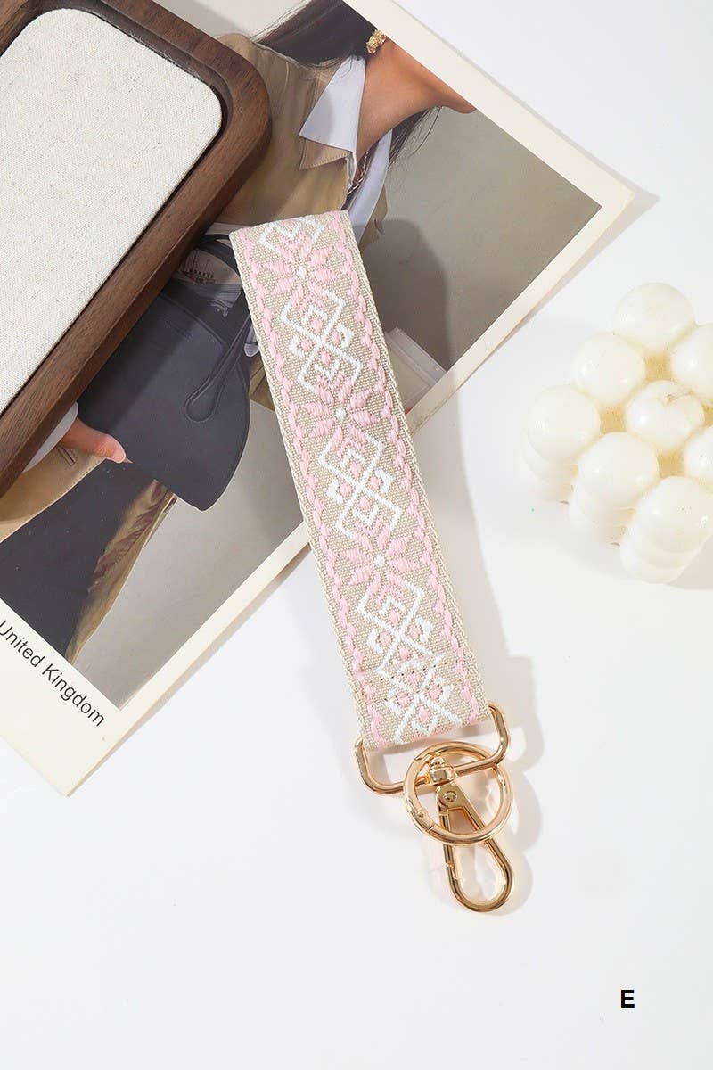 Boho Wristlet Keychains